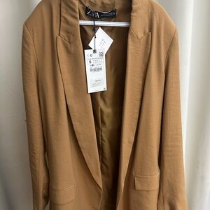 Zara Women's Camel Blazer